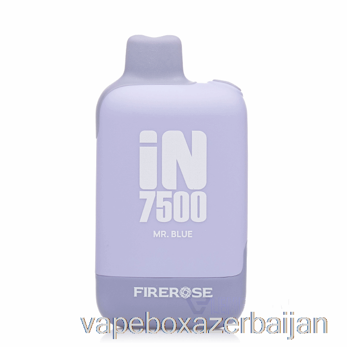 Vape Box Azerbaijan Firerose IN7500 Disposable Mr. Blue